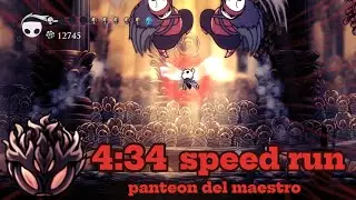  Hollow knight speed run (4:34) panteon del maestro 