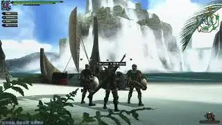 Monster Hunter Frontier G7 but I struggle with the server