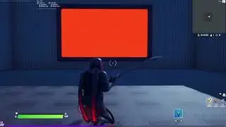 Straight minute of orange screen in fortnite
