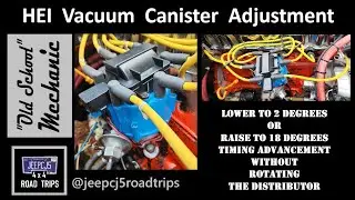 HEI Vacuum Canister Adjustments #automobile #4x4 #jeep