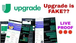 Upgrade is fake?? LIVE PROOF 🛑🛑🛑 ( indian personal loan app )