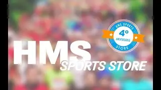 HMS SPORTS STORE | 4&ordm; Anivers&aacute;rio
