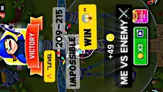 Tower War Level 209&ndash;215 | Hard Levels Combo 😈 Impossible Attacks 💥 Epic Strategy Win Gameplay#tawor