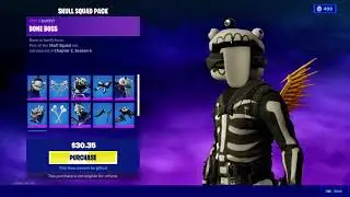 NEW Skull Squad Bundle Pack Review | Fortnite Gameplay