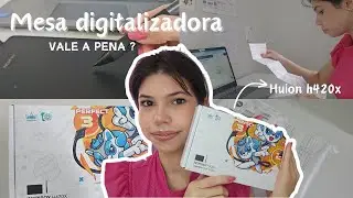 Mesa digitalizadora para estudos: vale a pena? *HUION H420x*