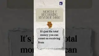 Monthly Recurring Revenue - The #1 Metric Every SaaS Business Lives On 💰 | Ft  Asif Masani