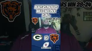 Bears vs Packers Wild Card Playoffs Pick Is In&hellip;. #NFL