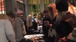 Nina Nesbitt meeting fans in Brussels @ Rotonde, Botanique - 26/03/2014