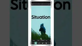 Cinematic Text Photo Editing |Picart Cinematic Text Quotes Photo Editing #edit #picsart  #viral