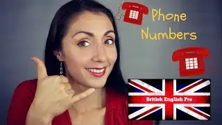 British English: Quoting a Phone Number