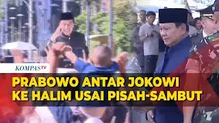 [FULL] Usai Pisah Sambut, Prabowo Antar Jokowi ke Lanud Halim Perdanakusuma untuk Pulang ke Solo