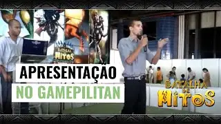 🎮 PROJETO BATALHA DE MITOS NO GAMEPOLITAN! Saiba Tudo Sobre Esse Jogo Inovador #BatalhadeMitos