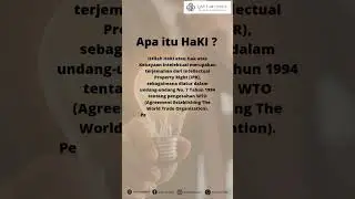 APA ITU HaKI? || QAD Law Office Channel