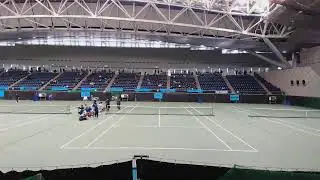 第４０回テニス日本リーグ2ndステージ　橋本総業ＨＤ男子ＶＳエキスパートパワーシズオカ