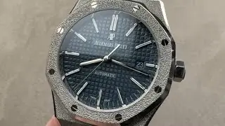 Audemars Piguet Royal Oak Frosted Gold 15410BC.GG.1224BC.01 Audemars Piguet Watch Review