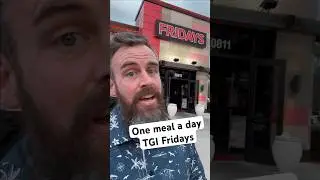 One meal a day at TGI Fridays #whatieatinaday #foodvlog #reallife #weightlossjourney #tgif