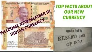 200 NOTE INTRODUCTION !!!! New Currency note introduced in INDIA.