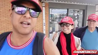 Мы носили кепки MAGA в Деленде