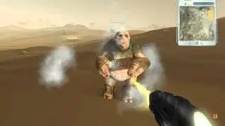Hunting Feffoid in Entropia Universe from Fort Ares to Ashi with Isis LR32 (L)