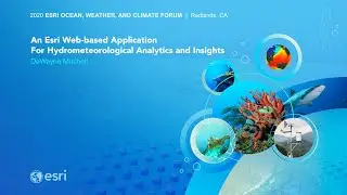 An Esri Web-based Application for Hydrometeorological Analytics and Insights
