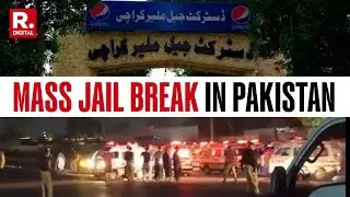 Mass Jail Break In Pakistan's Karachi: Over 200 Prisoners Escape  From Malir Jail