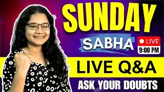 Sunday Sabha Live Q&A Session with Aishwarya Didi | Ask Your Doubts | 3rd Jan 2026 | 9 PM