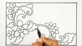 Menggambar Ragam Hias Flora