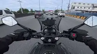 Pov ride D400 on expressway. Valenzuela To Pampanga