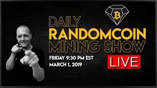 RandomCoin Mining Show LIVE! ⛏ - Bitcoin Diamond (BCD) - x13-BCD