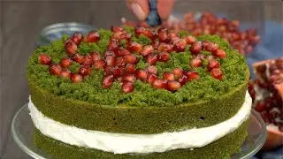 Gr&uuml;ner Mooskuchen | Green Cake | GOLDSTEIG K&auml;sespezialit&auml;ten