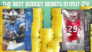 The Best Budget Beasts in Madden 24 Ultimate Team!