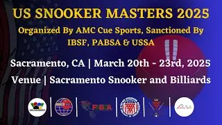 US Snooker Masters 2025 | Daniel Womersley vs Ali Alobaidli | Quarter-Finals | OX Promotions