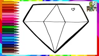 How To Draw A Diamond Easy | diamond Drawing | Drawing For Kids (2026)