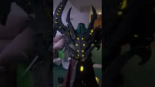First look at my Diablo build I made 🔥 #shorts #diablo #cosplay #games #costume #cosplayer