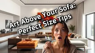 Art Above Your Sofa Perfect Size Tips