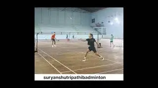 intense longest rally 💥 badminton match 🤯 #shorts #trending #viral #badmintonmatch #badminton