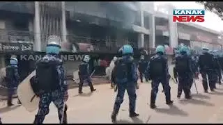 Gujarat: Sabarkantha Clash Incident | Flag March By Police In Himatnagar Area