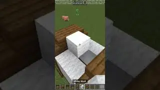 Minecraft in Build Old Wagon #minecraft #short