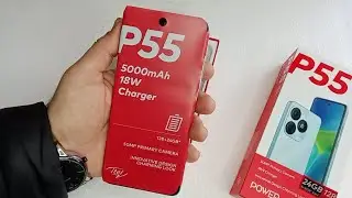 unboxing iTEL P55 , review, test camera, fiche technique, price