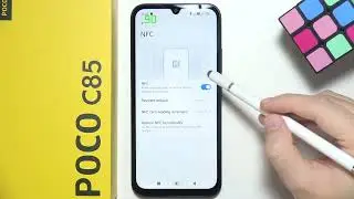 Poco C85: Как включить NFC