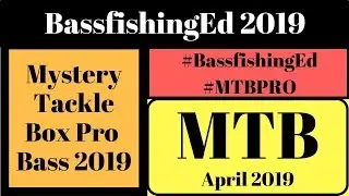 Mystery Tackle Box Pro April 2019 - #MTBPRO