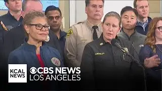 Former Los Angeles fire chief files legal claim against Mayor Bass