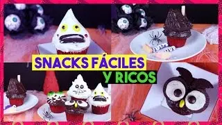 SNACKS FÁCILES Y RÁPIDOS PARA HALLOWEEN | AKARI BEAUTY