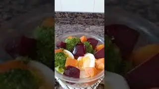Mais um delicioso almocinho da Olivia facil  e saud&aacute;vel 👍😁🌞🌹