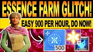 Destiny 2 | ESSENCE FARM GLITCH! Fast 900 Per HOUR, How To Get DAWNING SPIRIT Easy, Beyond Light!