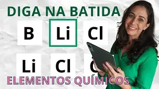Diga o Elemento Qu&iacute;mico na Batida - Trend Palavra na Batida