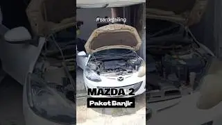 Mazda 2 - Detailing Mobil Pasca Banjir