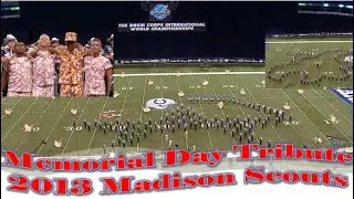 DCI Memorial Day Tribute-2013 Madison Scouts Reaction