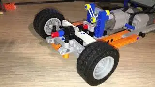DIY - lego servo motor,  mechanism return to center - instructions on description