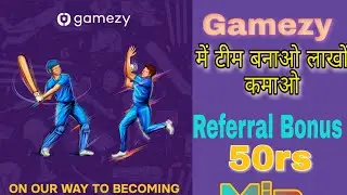 How to download Gamezy | How To play Gamezy | Gamezy App se paisa kaise kamaye |Gamezy referral code